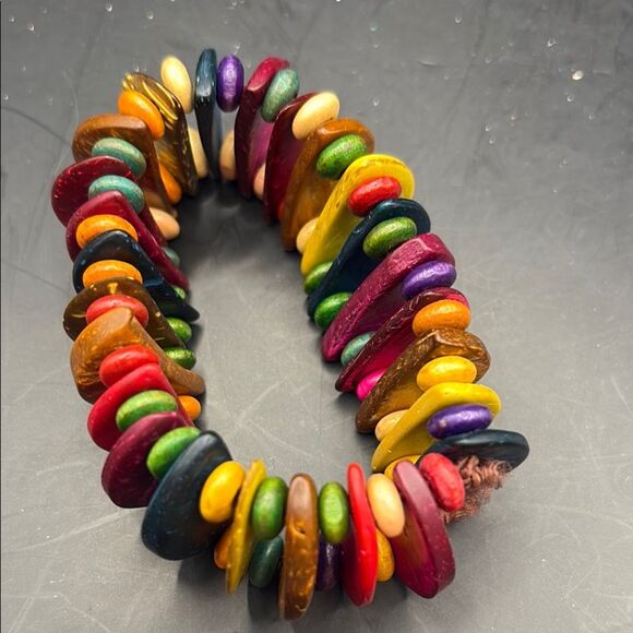 Colorful Beaded Bracelet - Picture 4 of 5